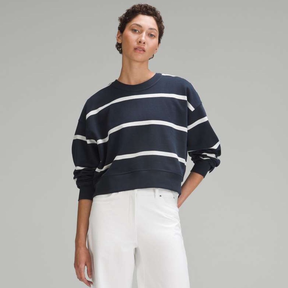 Lululemon Perfectly Oversized Cropped Crew